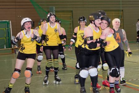 Roller derby skills: positive attitude and being a good team player